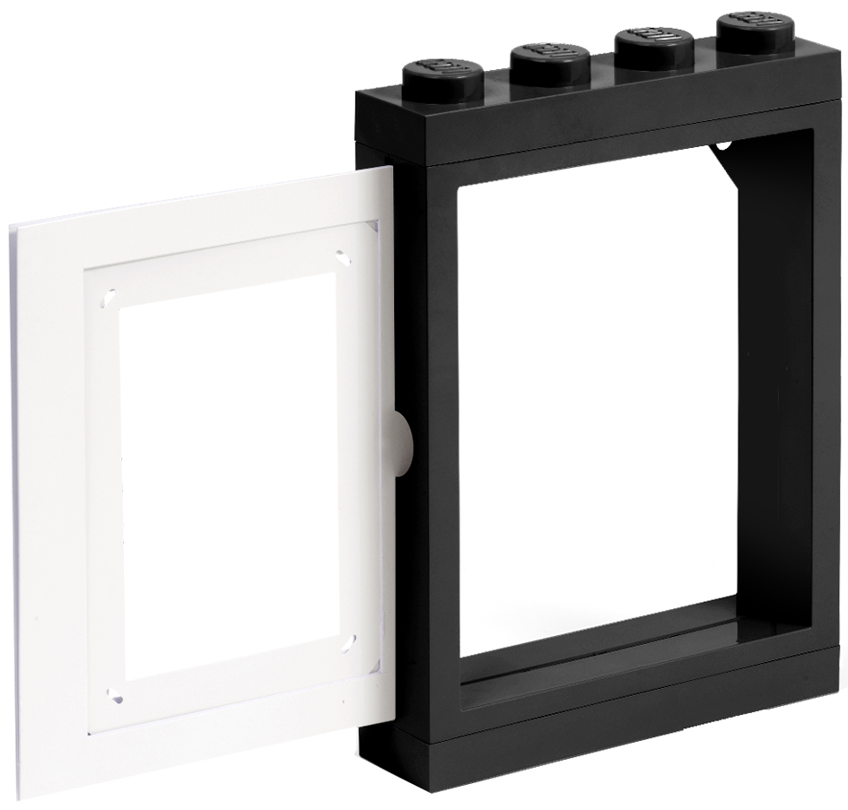 LEGO Cadre photo PICTURE FRAME, (L)191 x (H)268 mm, noir