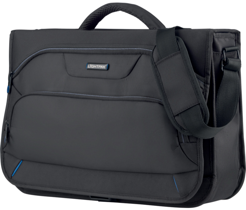 LiGHTPAK Sac à bandoulière 'SOLAR', compartiment à portable
