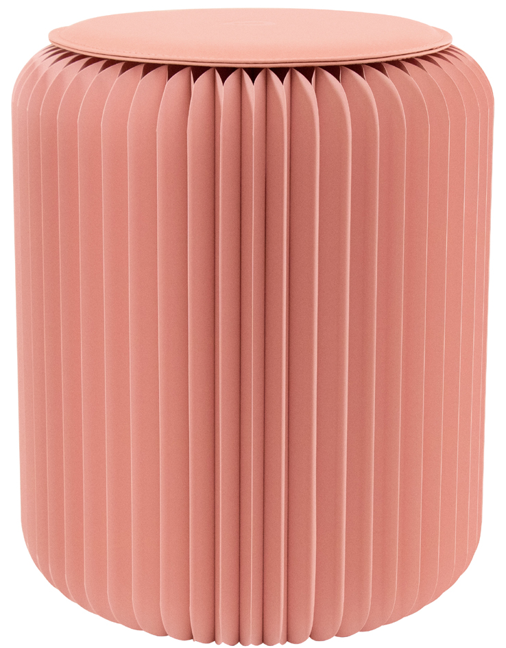 PAPERFLOW Tabouret pliable Flexistool, hauteur: 420 mm, rose