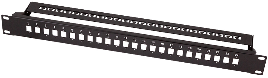 Panneau de brassage fibres optiques 19", non garni