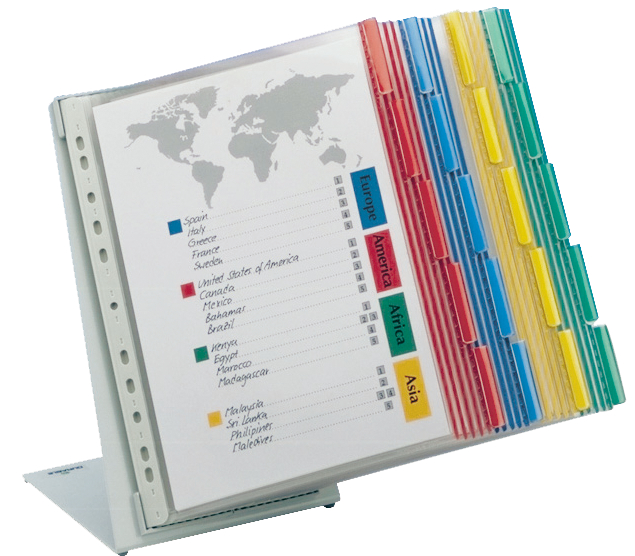 DURABLE Système de présentation FUNCTION table 20, kit