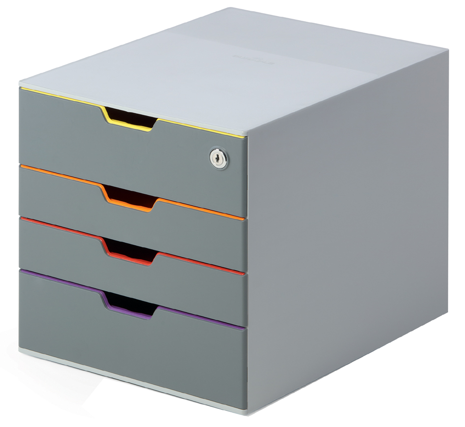 DURABLE Module de classement VARICOLOR 4 SAFE, 4 tiroirs