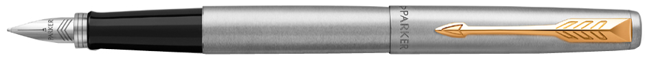 PARKER Stylo plume JOTTER Acier G.T., or