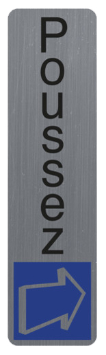 EXACOMPTA Plaque de signalisation 'Dame'