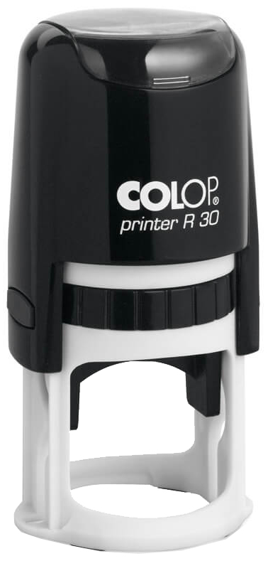 COLOP Tampon pour texte Printer R30, rond, noir
