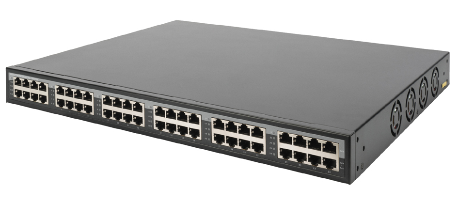Injecteur Gigabit PoE+, 24 ports, avant