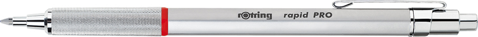 rotring Stylo à bille rétractable rapid PRO CHROM