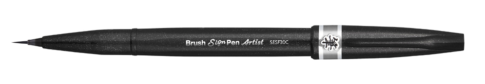 Stylo pinceau Sign Pen Artist, gris