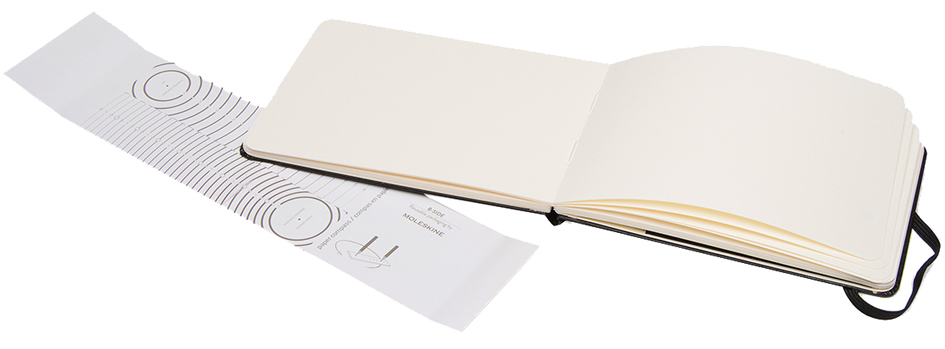 MOLESKINE Album aquarelle, L/A5, 200g/m2, noir