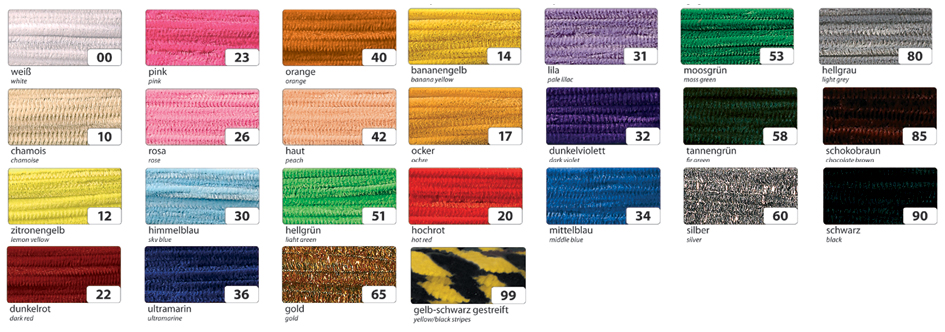 Aperçu des couleurs