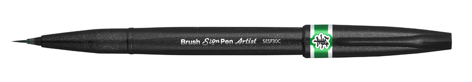 Stylo pinceau Sign Pen Artist, vert