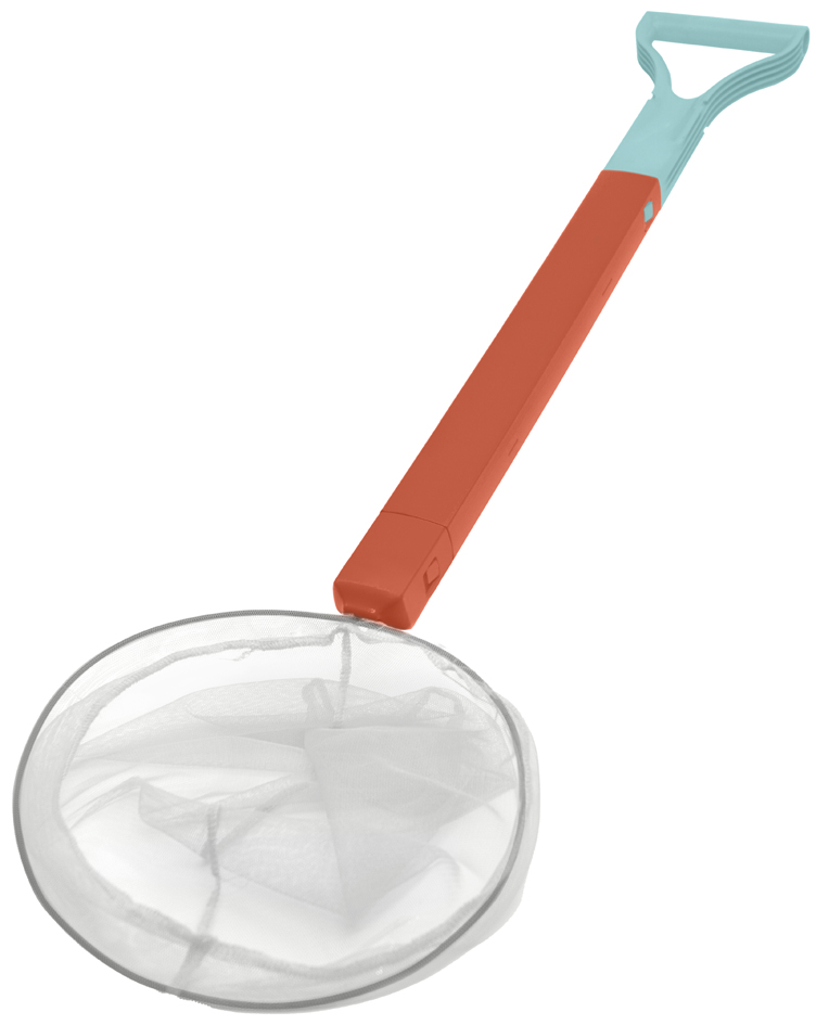 Kit de jouets de plage 2 en 1, épuisette extensible