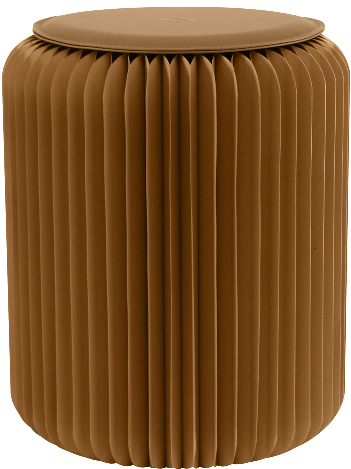 PAPERFLOW Tabouret pliable Flexistool, (H)420 mm, marron