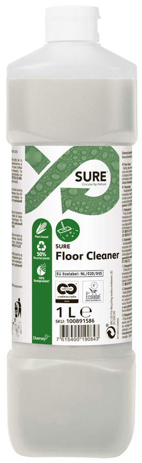 SURE Nettoyant pour sols 'Floor Cleaner', flacon de 1 litre