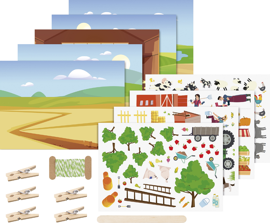 Stickers à gratter