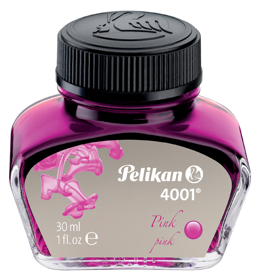 Pelikan Encre 4001 dans un flacon, rose vif, contenu: 30 ml