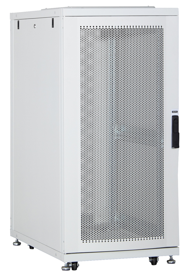 Porte frontale en acier perforée