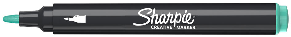 Sharpie Marqueur créatif ACRYLIC, pointe ogive, vert mer