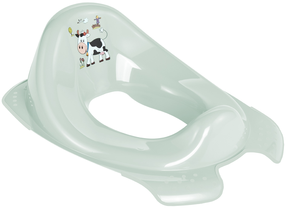 Siège de toilettes pour enfants "ewa funny farm", soft green