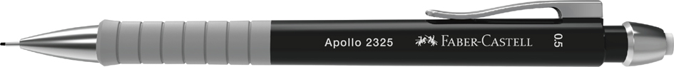 FABER-CASTELL Porte-mines APOLLO 2325, noir