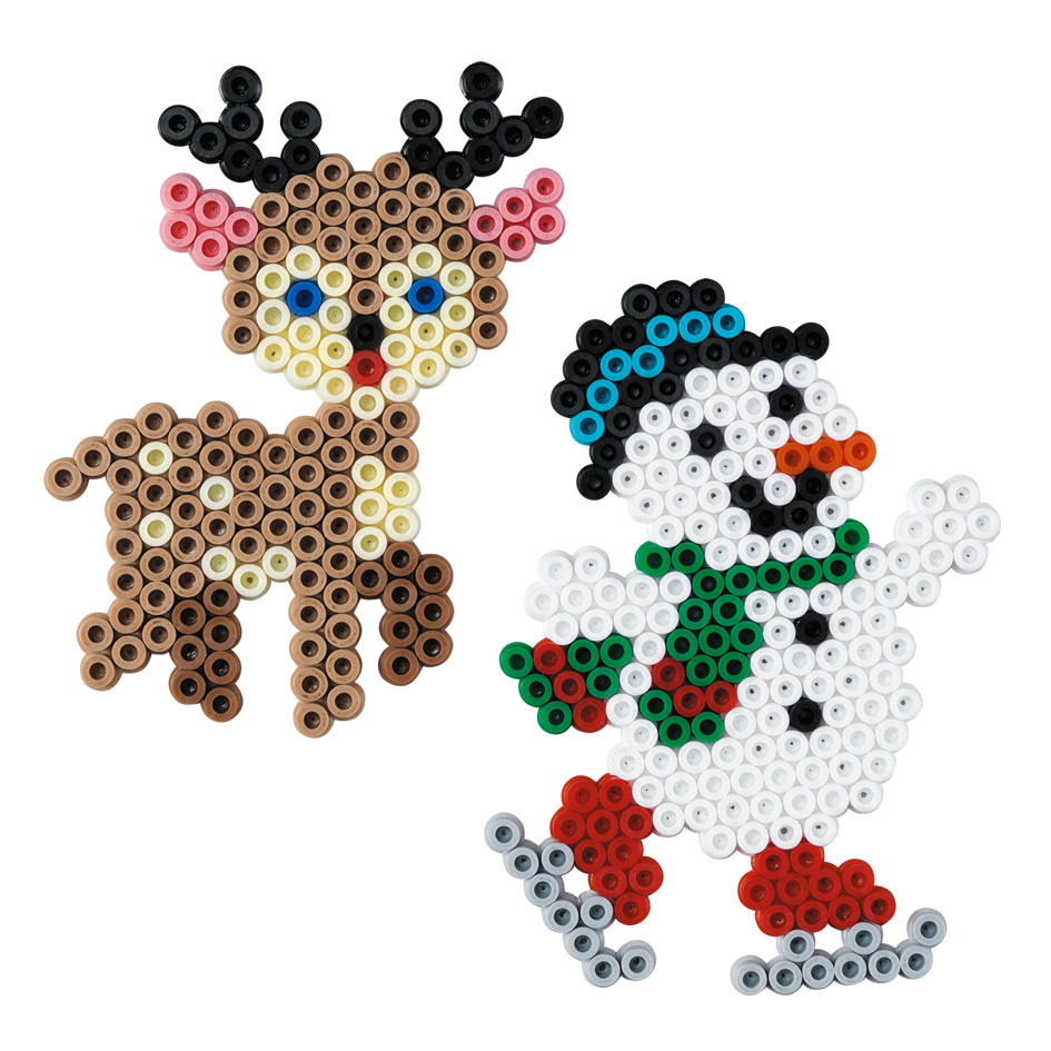 Visuel de référence: Perles à repasser midi "Noël"