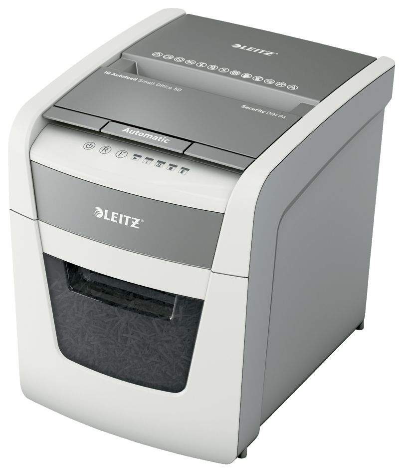 LEITZ Destructeur de documents IQ Autofeed Small Office 50