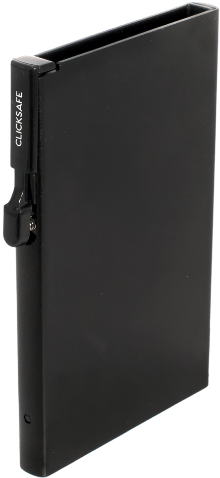 CLICKSAFE Porte-cartes SLIM, noir