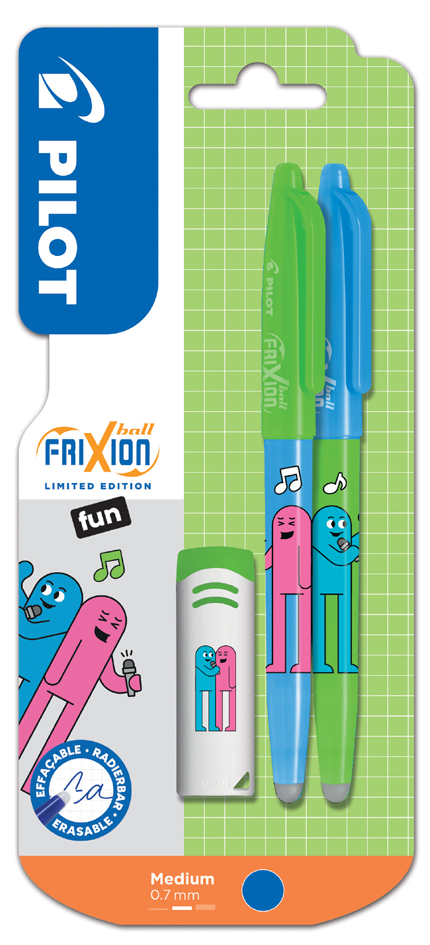Pilot Stylo roller FRIXION BALL 07 Friends 'Fun music'
