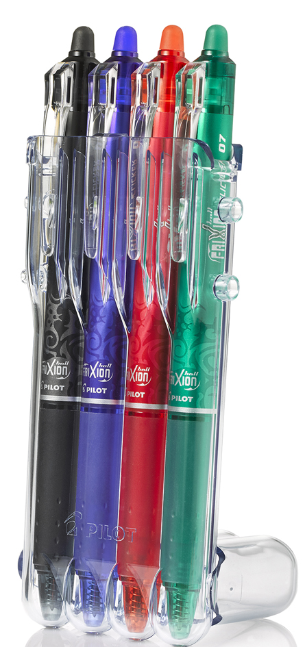 Stylo roller FRIXION BALL CLICKER 07 Set2Go, étui organiseur Evolutive