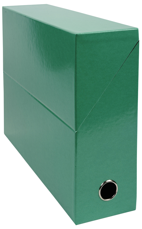 EXACOMPTA Boîte transfert Iderama, 90 mm, vert foncé