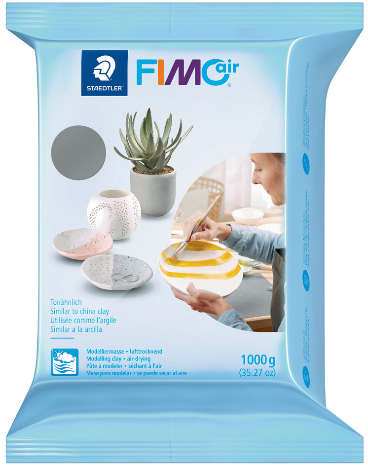 Pâte à modeler sèchant à l'air