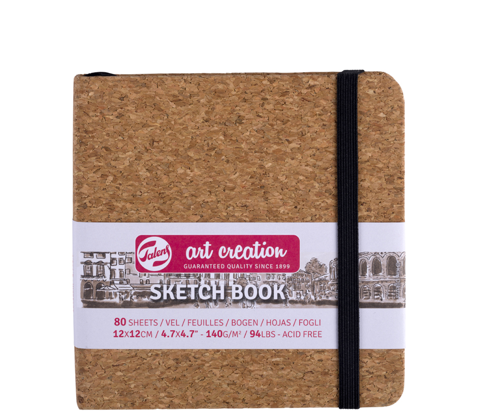 Visuel de référence : carnet de croquis, liège