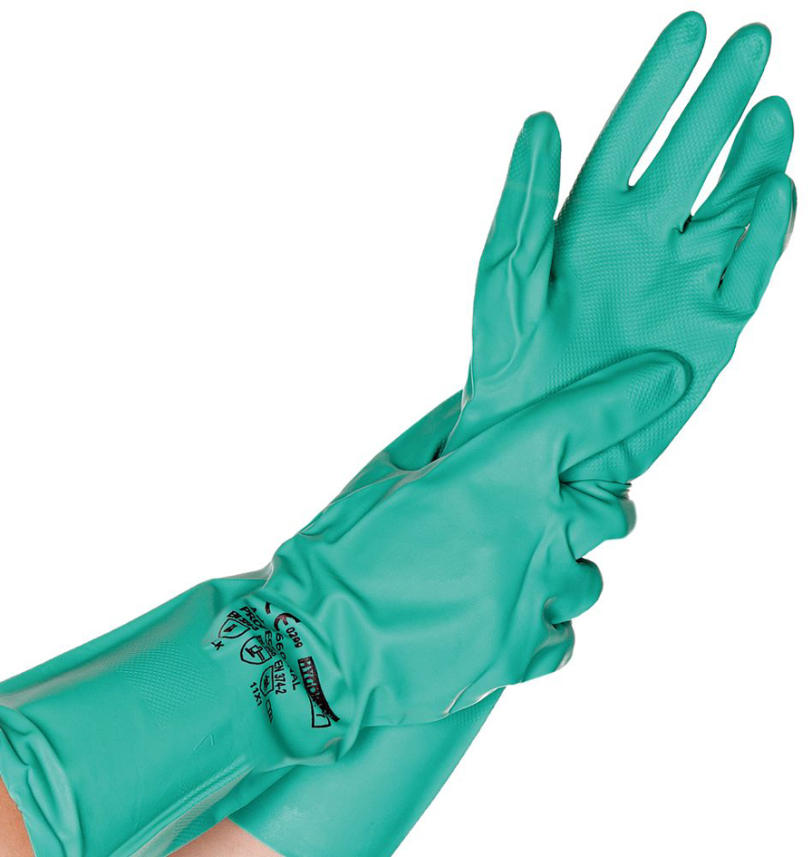 Gants de protection chimique