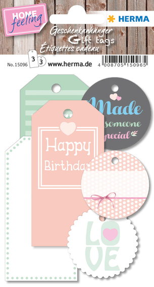 Etiquettes cadeau