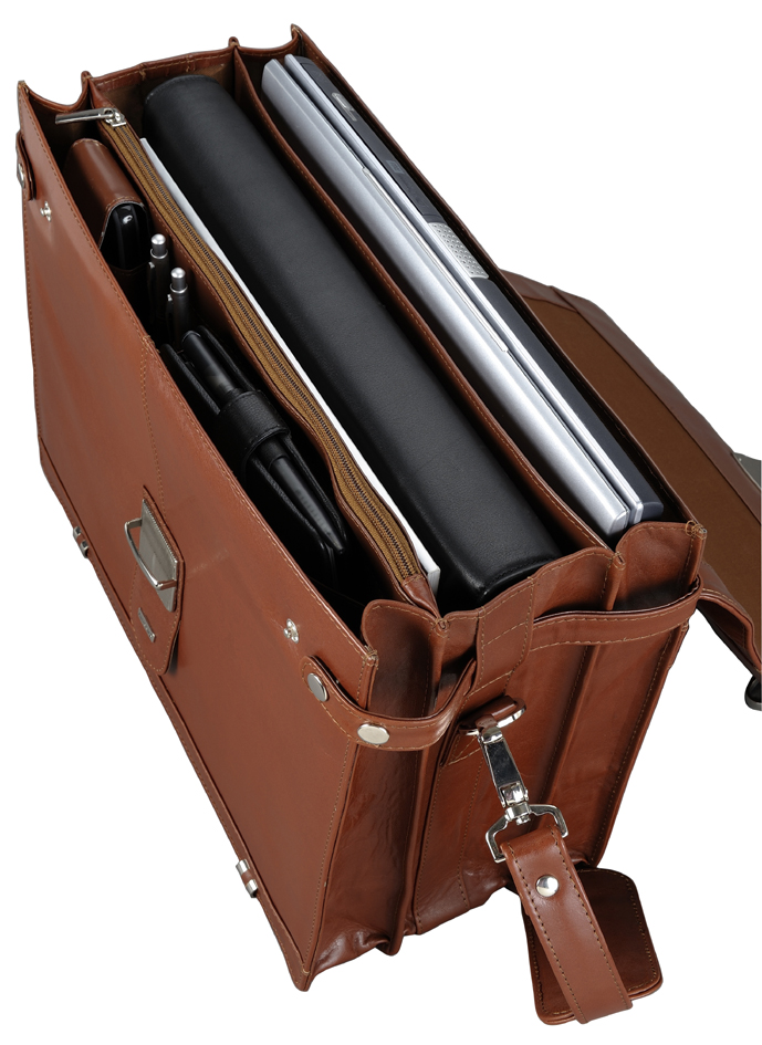 Porte-documents "MOCCA", ouvert