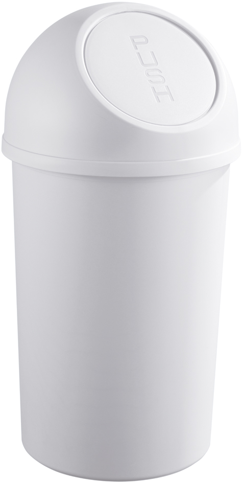 helit Poubelle 'the flip', 45 litres, gris lumière