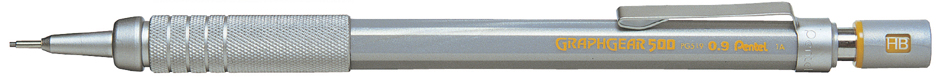 Pentel Porte-mines GRAPHGEAR 500, diamètre de mine: 0,9 mm