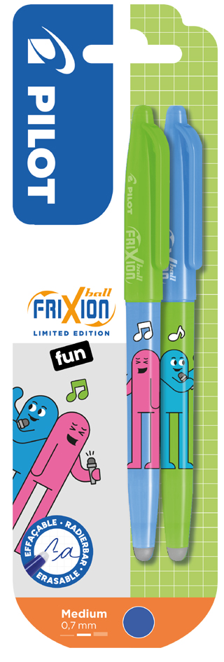 Pilot Stylo roller FRIXION BALL 07 Friends 'Fun music'