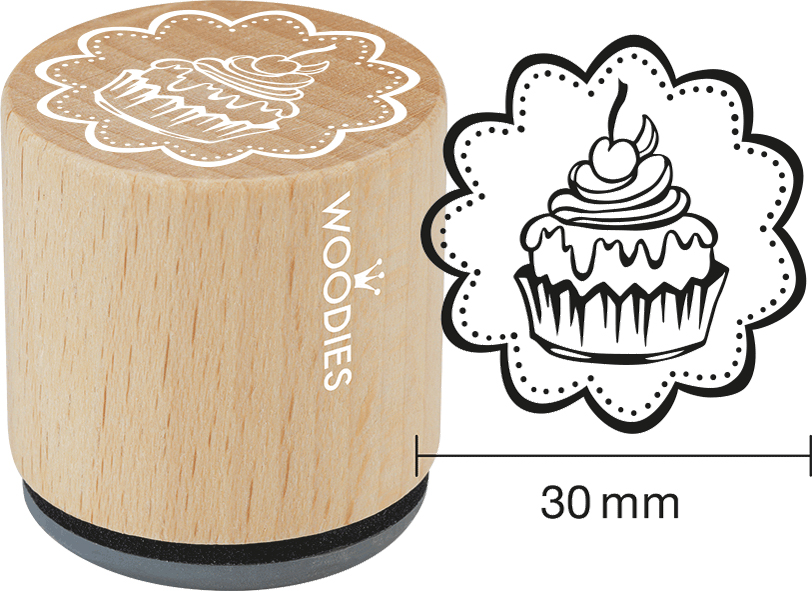 COLOP Tampon à motif Woodies Handmade 'tartelette'