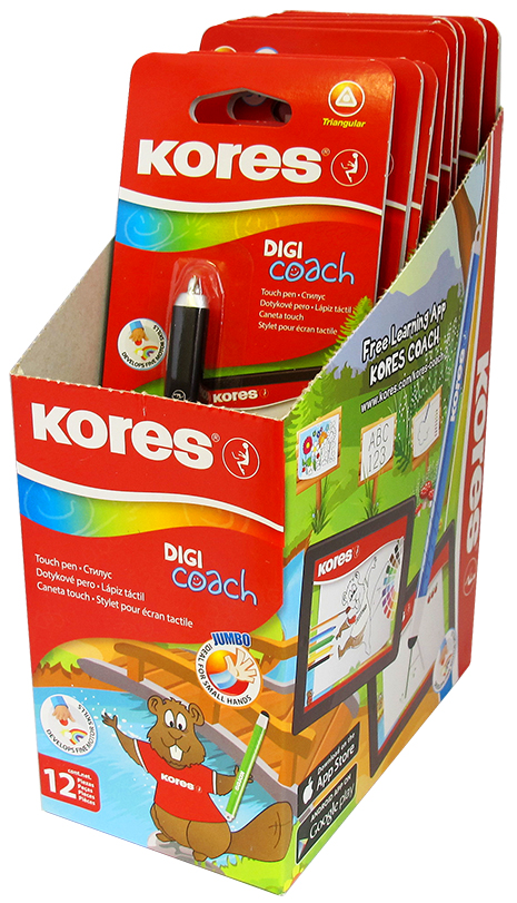 Digi-Coach, présentoir en boîte