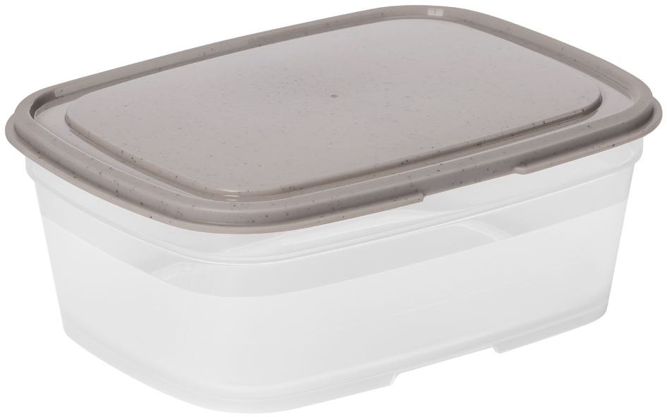 smartstore Boîte de conservation, 0,8 L, gris / transparent