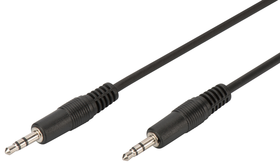 DIGITUS Câble audio, 2x jack 3,5 mm, 1,5 m