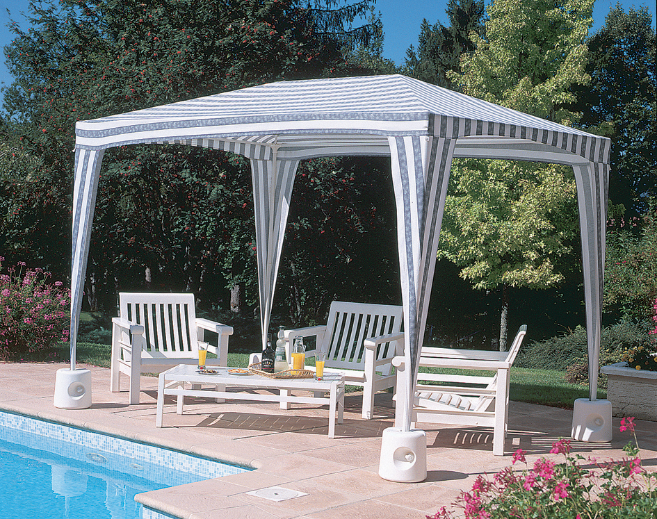 Supports pour pavillon ou tonnelle