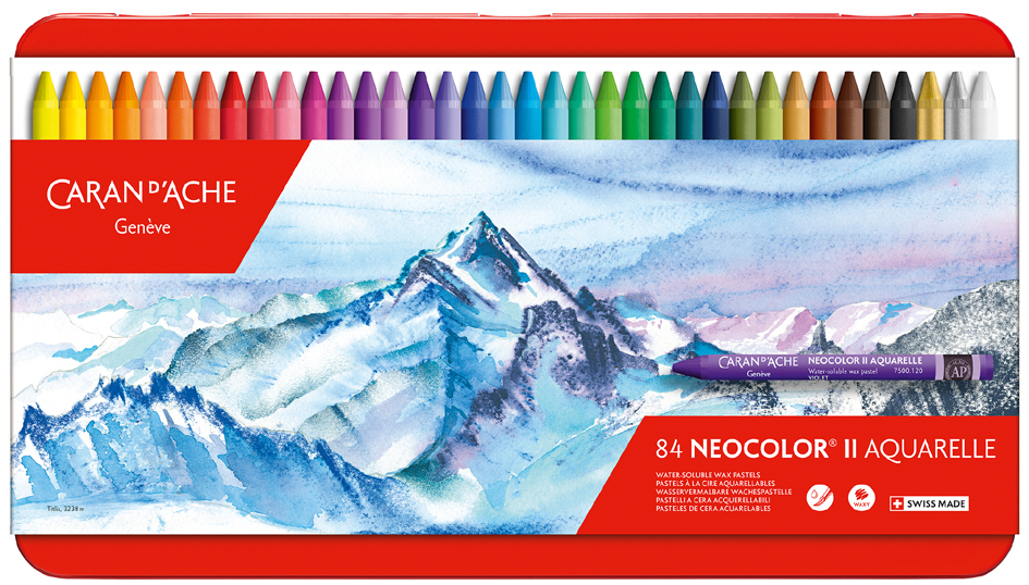 Crayons à la cire aquarellable