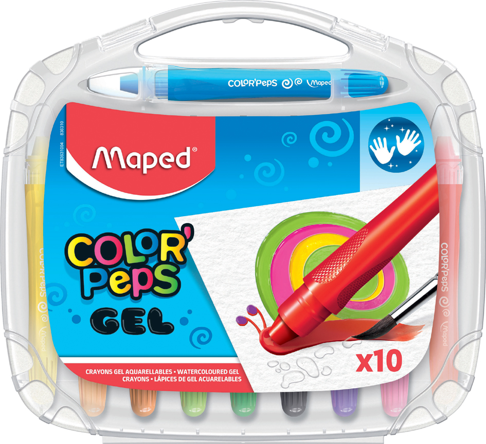 Crayons gel, sets