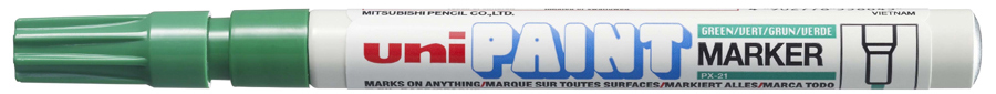 Marqueur permanent PAINT PX21, vert