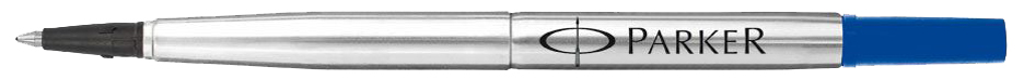 PARKER Recharge QUINK pour rollerball, tracé: F, bleu