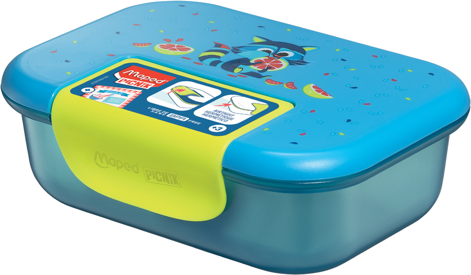 Maped PICNIK Boîte repas MINIZ Raton laveur, 0,9 litre