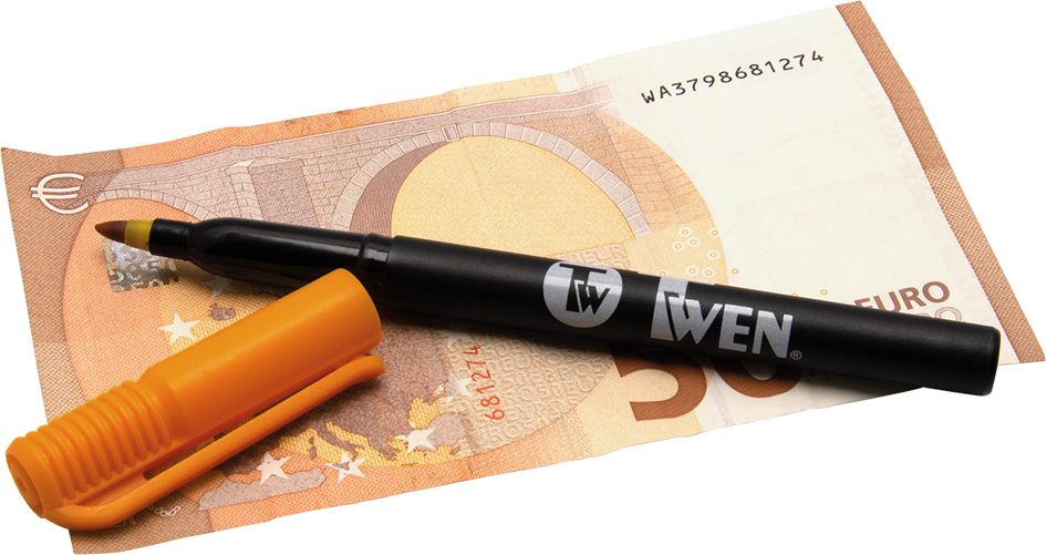 Stylos détecteurs de faux billets