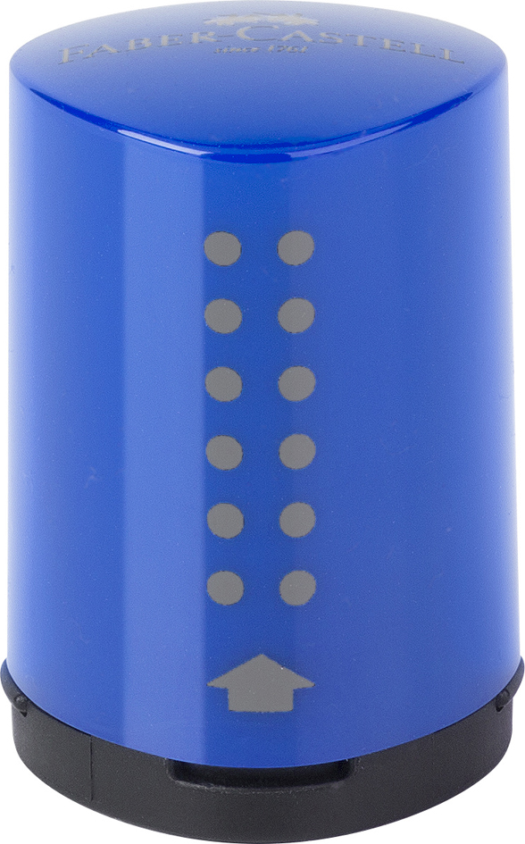FABER-CASTELL Taille-crayon GRIP 2001 Mini, bleu/rouge
